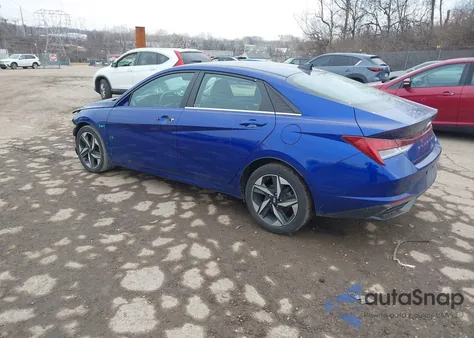 2022 Hyundai Elantra Limited from USA, damaged, VIN KMHLP4AG9NU229011